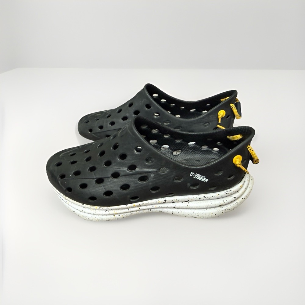 Kane Footwear Revive Active Recovery Shoes Black White unisex Men 9 Women 11